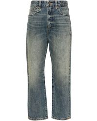 R13 - Gerafelde Jeans Met Verfspetters - Lyst