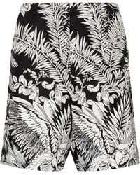 Palm Angels - Jungle Parrots Swim Shorts - Lyst