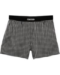Tom Ford - Boxershorts Met Stippen - Lyst