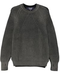 Comme des Garçons - Heavy-Ribbed Raglan-Sleeve Sweater - Lyst