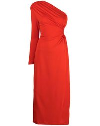 Acler - Stanmore One-shoulder Midi Dress - Lyst