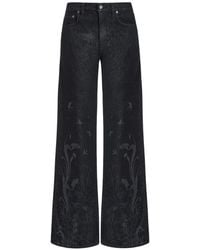 Contessa Mills - Tarot Floral-Print Jeans - Lyst