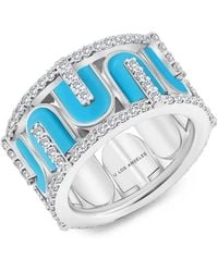 UNION LOS ANGELES - U Hoops Diamond Ring - Lyst