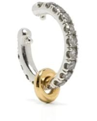 Spinelli Kilcollin - 18Kt Sterling Sg Diamond Ear Cuff - Lyst