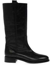 Aeyde - Theo Knee-High Leather Boots - Lyst