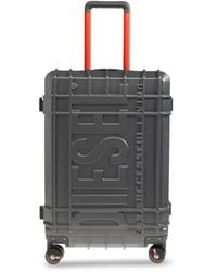 DIESEL - Embossed-Logo Suitcase - Lyst