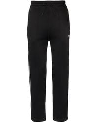 KENZO - Logo Print Cotton Blend Sweat Pants - Lyst