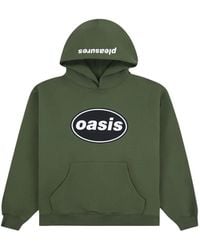 Pleasures - Knebworth Logo-Print Hoodie - Lyst