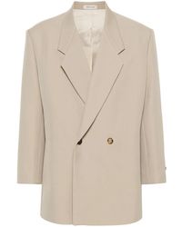 Fear Of God - Double-Breasted Wool Blend Blazer - Lyst