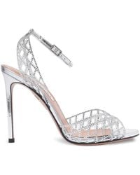 Aquazzura - 105Mm Lumiere Sandals - Lyst