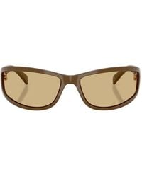 Miu Miu - Rectangle-Frame Sunglasses - Lyst
