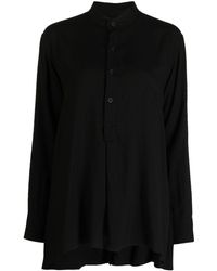 Yohji Yamamoto - Long-sleeve Button-up Shirt - Lyst