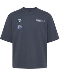 Marine Serre - Scout Patches Crew-Neck T-Shirt - Lyst