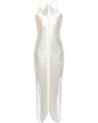 Cult Gaia - Abito Da Sera Renata Con Frange - Lyst