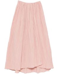 Co.Go - Textured Maxi Skirt - Lyst