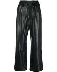 Nanushka - Cropped Straight-Leg Trousers - Lyst