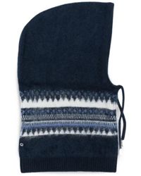 Maje - Fair Isle Knit Balaclava - Lyst