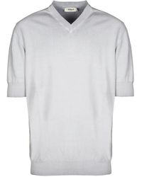 Altea - V-Neck Short-Sleeve T-Shirt - Lyst