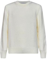 D4.0 - Ribbed-Knit Wool Sweater - Lyst