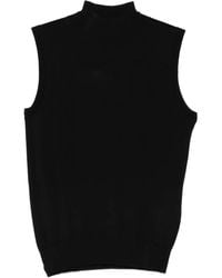 Max Mara - High-Neck Sleeveless Top - Lyst