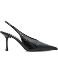 Jimmy Choo - 95 Mm Isa Slingback Pumps Met Puntige Neus - Lyst