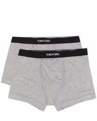 Tom Ford - Logo-waistband Boxer Briefs (pack Of 2) - Lyst