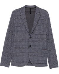 Harris Wharf London - Check-Pattern Virgin Wool Jacket - Lyst