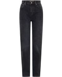 Dion Lee - High-waisted Straight-leg Jeans - Lyst