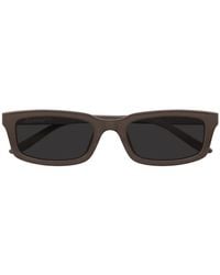 Balenciaga - Daily Rectangle-Frame Sunglasses - Lyst