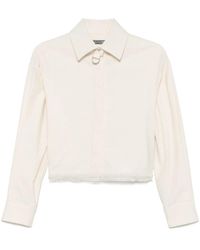 DURAZZI MILANO - Cropped Shirt - Lyst