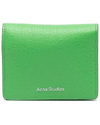 Acne Studios - Folded Leather Wallet - Lyst