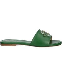 Baldinini - Logo-Plaque Sandals - Lyst
