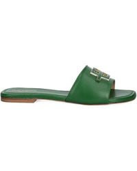 Baldinini - Sandalen Mit Logo-Schild - Lyst
