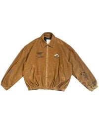 Song For The Mute - School Portrait Corduroy Bomber Jacket - Lyst
