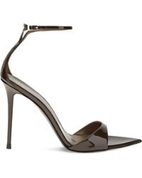 Giuseppe Zanotti - 105Mm Pointed-Toe Ankle-Strap Sandals - Lyst