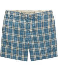 RRL - チェック ショートパンツ - Lyst