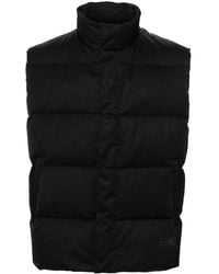 MM6 by Maison Martin Margiela - Stand-up Collar Padded Gilet - Lyst