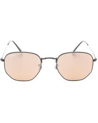 Ray-Ban - Occhiali Da Sole Hexagonal - Lyst