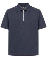 Tombolini - Zip-Fastening Polo Shirt - Lyst