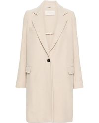 Circolo 1901 - Single-Breasted Wool Coat - Lyst