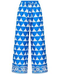 Maliparmi - Optical-Print Trousers - Lyst
