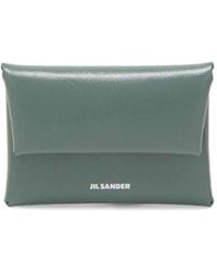 Jil Sander - Coin Purse Leather Wallet - Lyst