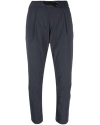 Herno - Drawstring-tie Tapered Trousers - Lyst