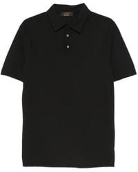 Zanone - Buttoned Short-Sleeve Polo Shirt - Lyst