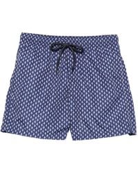 Drumohr - Print Swim Shorts - Lyst