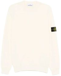 Stone Island - Badge Crew-Neck Jumper - Lyst