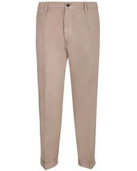 Dell'Oglio - Louis Button-Flap Pocket Trousers - Lyst