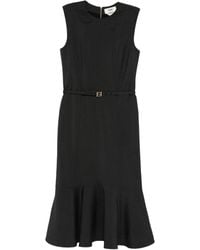 Fendi - Wool-Blend Dress - Lyst