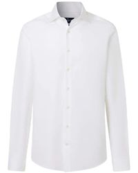 Hackett - Tailored-Fit Poplin Shirt - Lyst