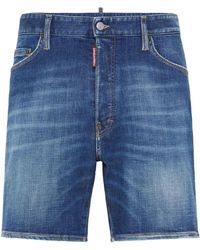 DSquared² - Marine Denim Shorts - Lyst